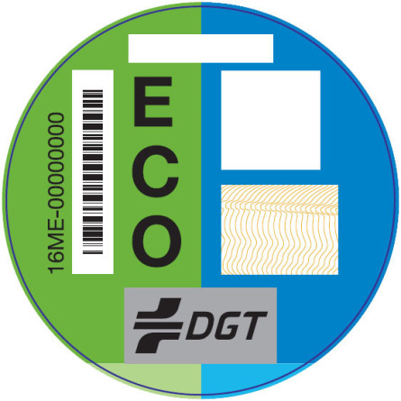 Distintiu ECO DGT