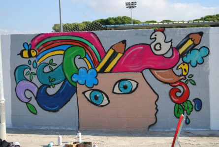 Grafit de l'INS Cubelles