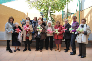Foto de família amb els gossets