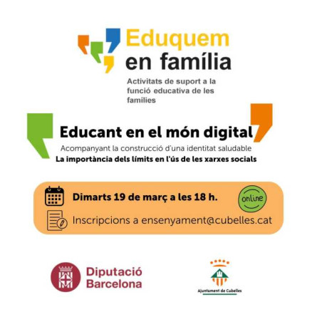 Xerrada Educant en el món digital