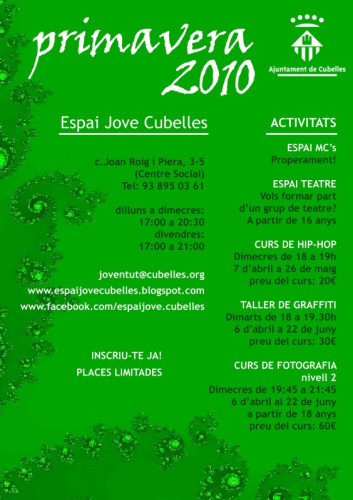 Espaijovecubelles primavera2010