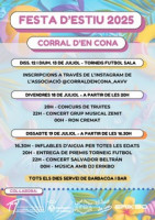 Festes d'estiu Corral d'en Cona