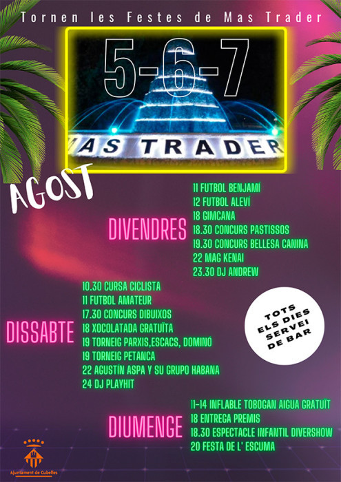 Festes d'estiu Mas Trader