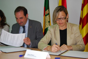 Signatura conveni RESCAT 5