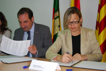 Signatura conveni RESCAT 5