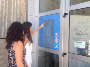 Mostra pantalla LED interactiva (Gresely Farré SL)