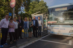 Inauguració bus Cubelles-Tarragona