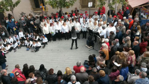 El Cor l'Espiga durant les caramelles