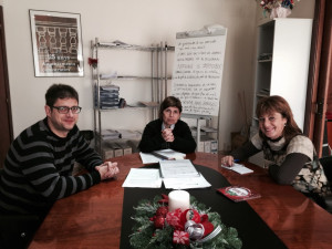Raül Mudarra, Rosa Huguet i Rosa Fonoll
