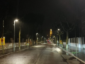 LED passeig Narcís Bardají