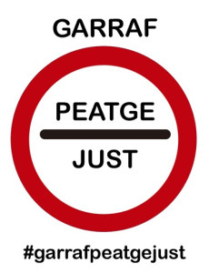 Logo garraf peatge just petit
