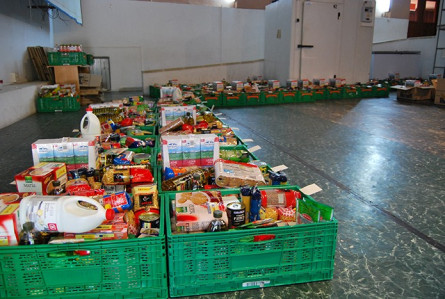 Banc d'aliments