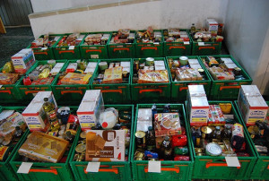 Banc d'aliments