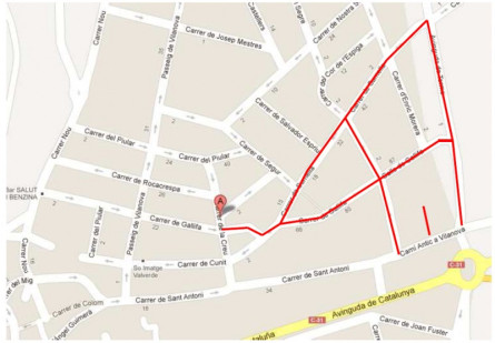 Mapa paneroles