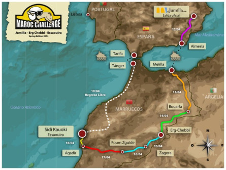 Mapa Maroc Challenge
