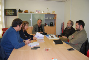 José M. Ardila, Rosa Fonoll, Josep M. Fullola, Artur Cebrià i Juan I. Morales