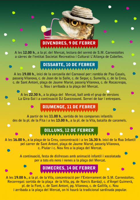 Programa Carnaval 2018