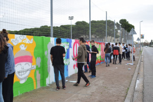mural per la pau 2018