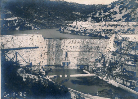 Construcció pantà de Foix -Fons Travé