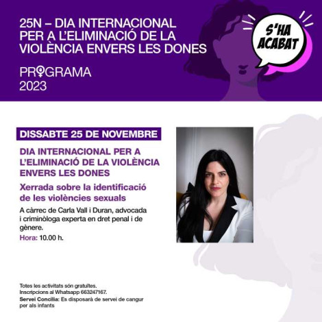 Xerrada Carla Vall