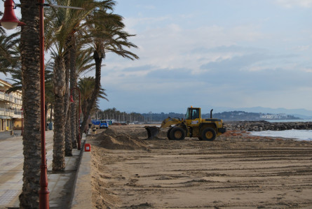 El muret del passeig Marítim