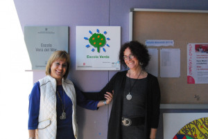 Rosa Fonoll (esquerra) i Mercè Garcia
