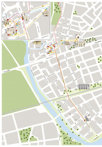 Plànol rutes urbanes