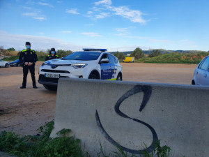 Patrulla de la policia local de Cubelles