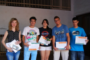 Premiats a la 2a edició dels premis de batxillerat