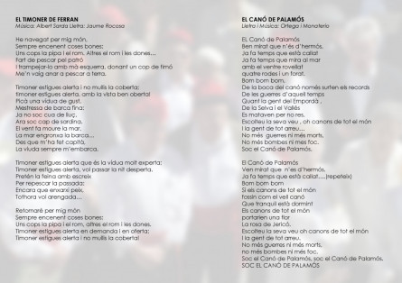 Programa caramelles interior