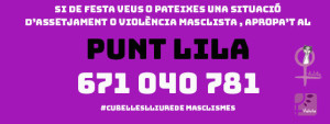 Punt lila