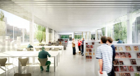Simulació de la nova biblioteca