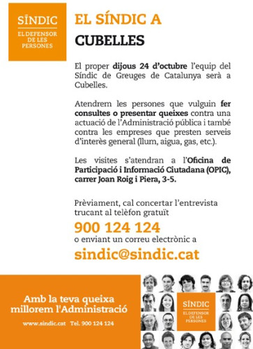 Anunci visita del síndic