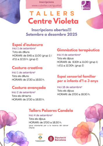 activitats violeta set-des 2025