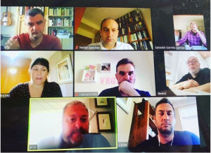 Moment de la reunió de tècnics d'esports