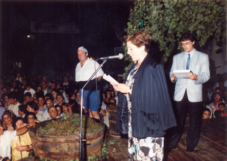 Maria Neus Capdet en una de les primeres edicions de la Verema