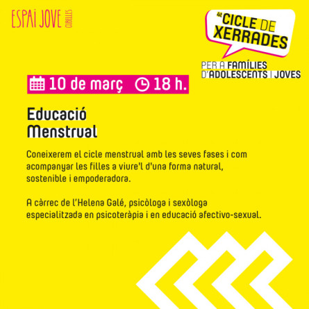 Xerrada Educació Menstrual 4t Cicle