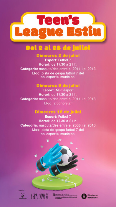 Estiu 2025 Espai Jove - Teen's League 1