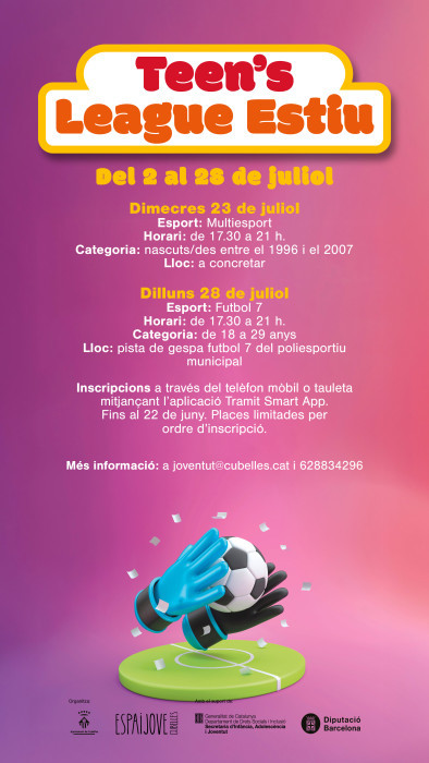Estiu 2025 Espai Jove - Teen's League 2